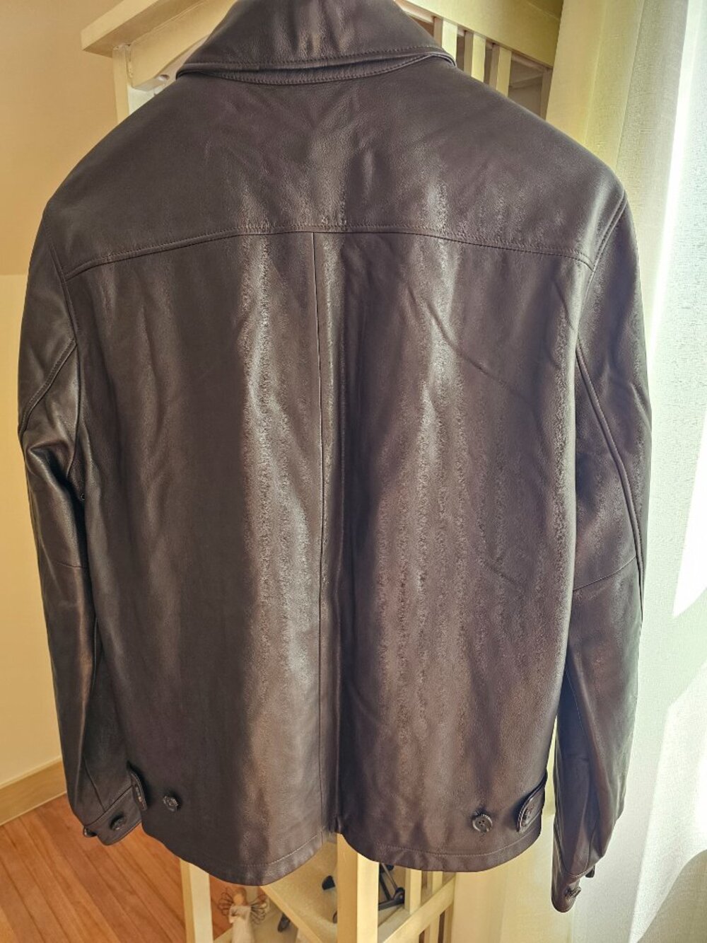 Polo Ralph Lauren Leather Men's Jacket - Picture 8 of 14